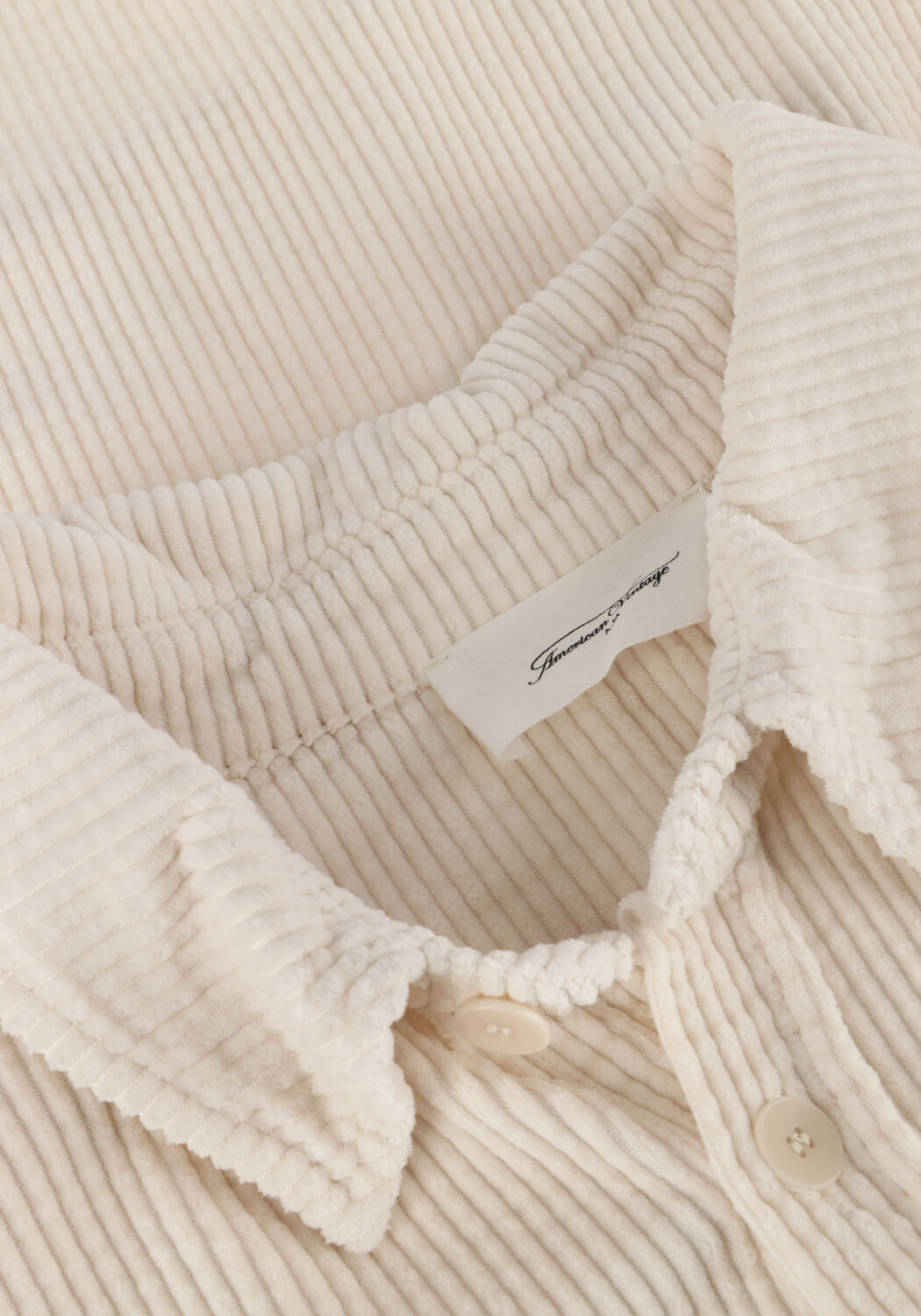 Ecru AMERICAN VINTAGE Casual-Oberhemd PADOW - large