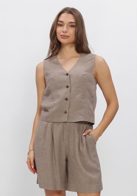 Hellgrau MSCH COPENHAGEN Jacken MSCHVIANA GINIA V NECK WAISTCOAT - large