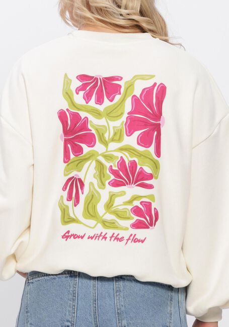 Ecru YDENCE Sweatshirt SWEATER GROW WITH THE FLOW - large