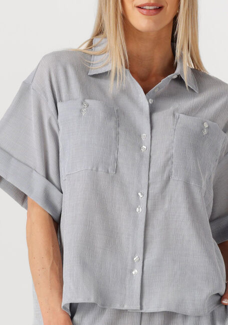 Graue MSCH COPENHAGEN Blusen MSCHKINLEY 2 4 SHIRT STP - large