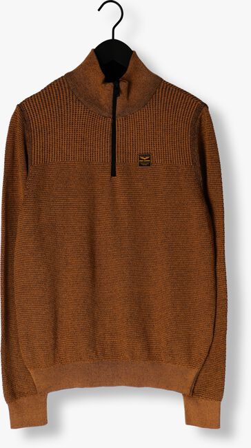 Gelbe PME LEGEND Pullover HALF ZIP COLLAR COTTON PLATED - large