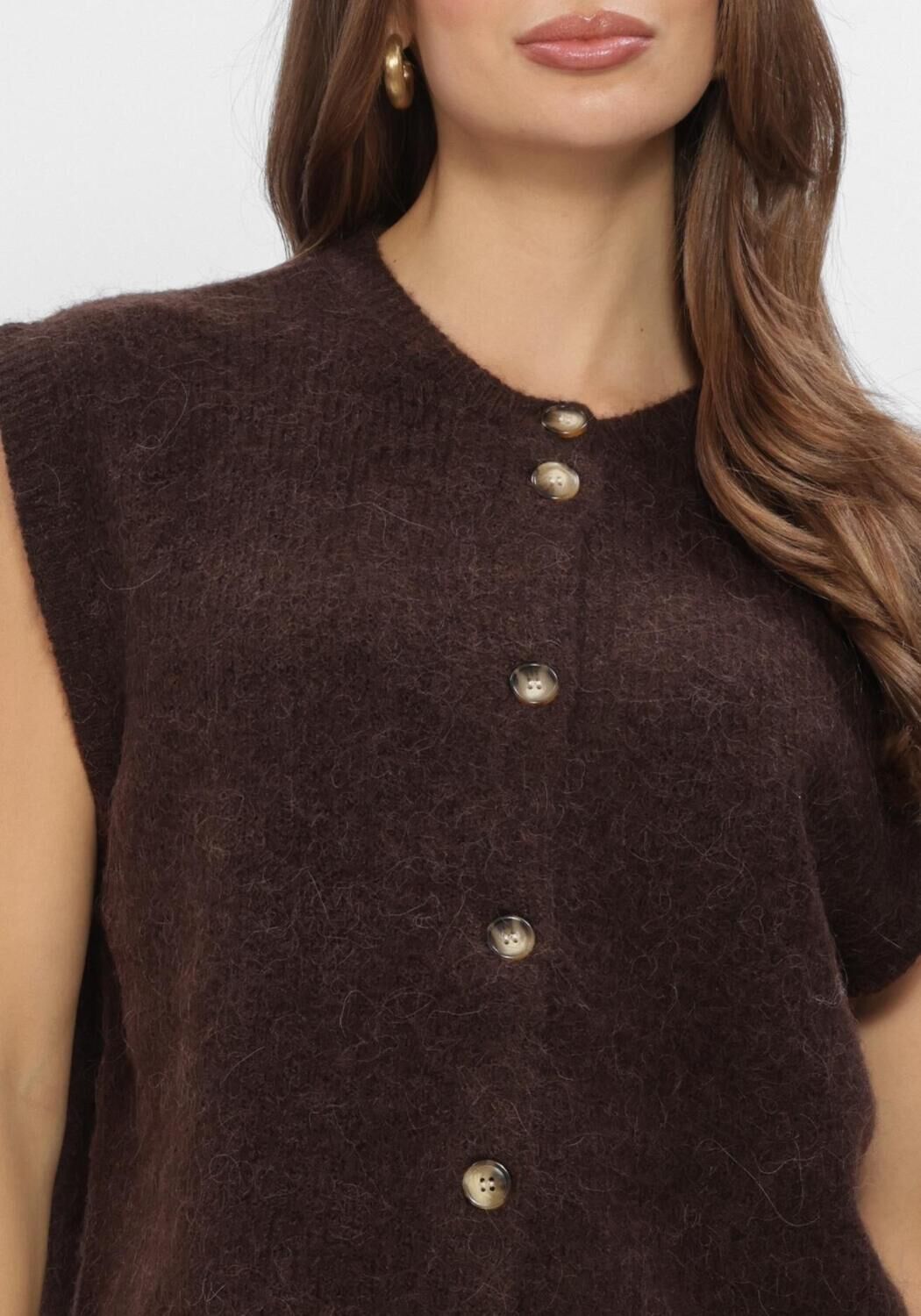 Braune BOII STUDIOS Pullover HIRSE - large