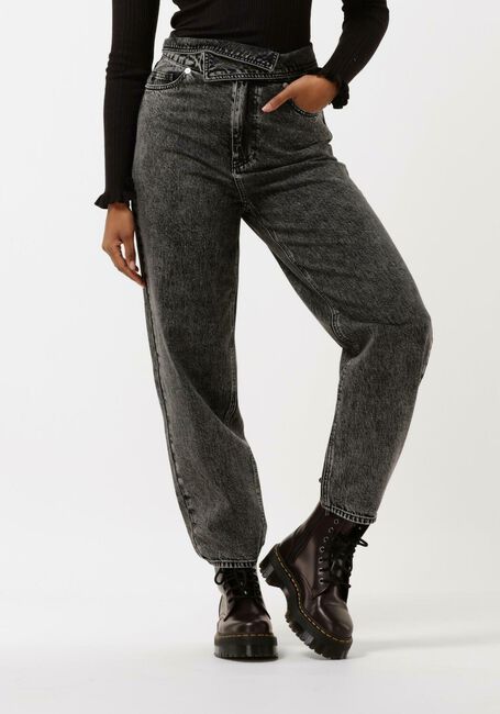 Schwarze SCOTCH & SODA Mom jeans THE TIDE BALLOON LEG JEANS - ACID COLOURS - large