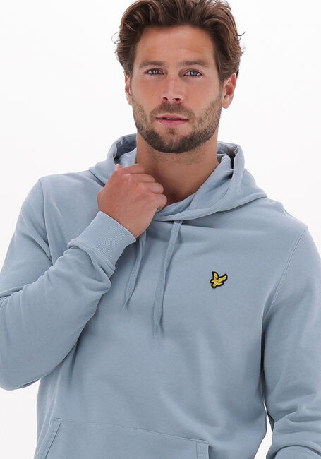 Hellblau LYLE & SCOTT Pullover & Cardigans PULLOVER HOODIE - large
