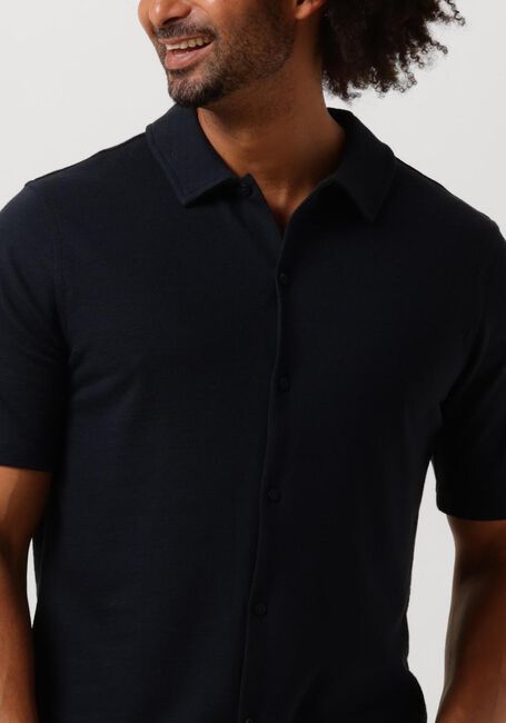 Dunkelblau PURE PATH Casual-Oberhemd SHORTSLEEVE SHIRT BUTTON UP - large