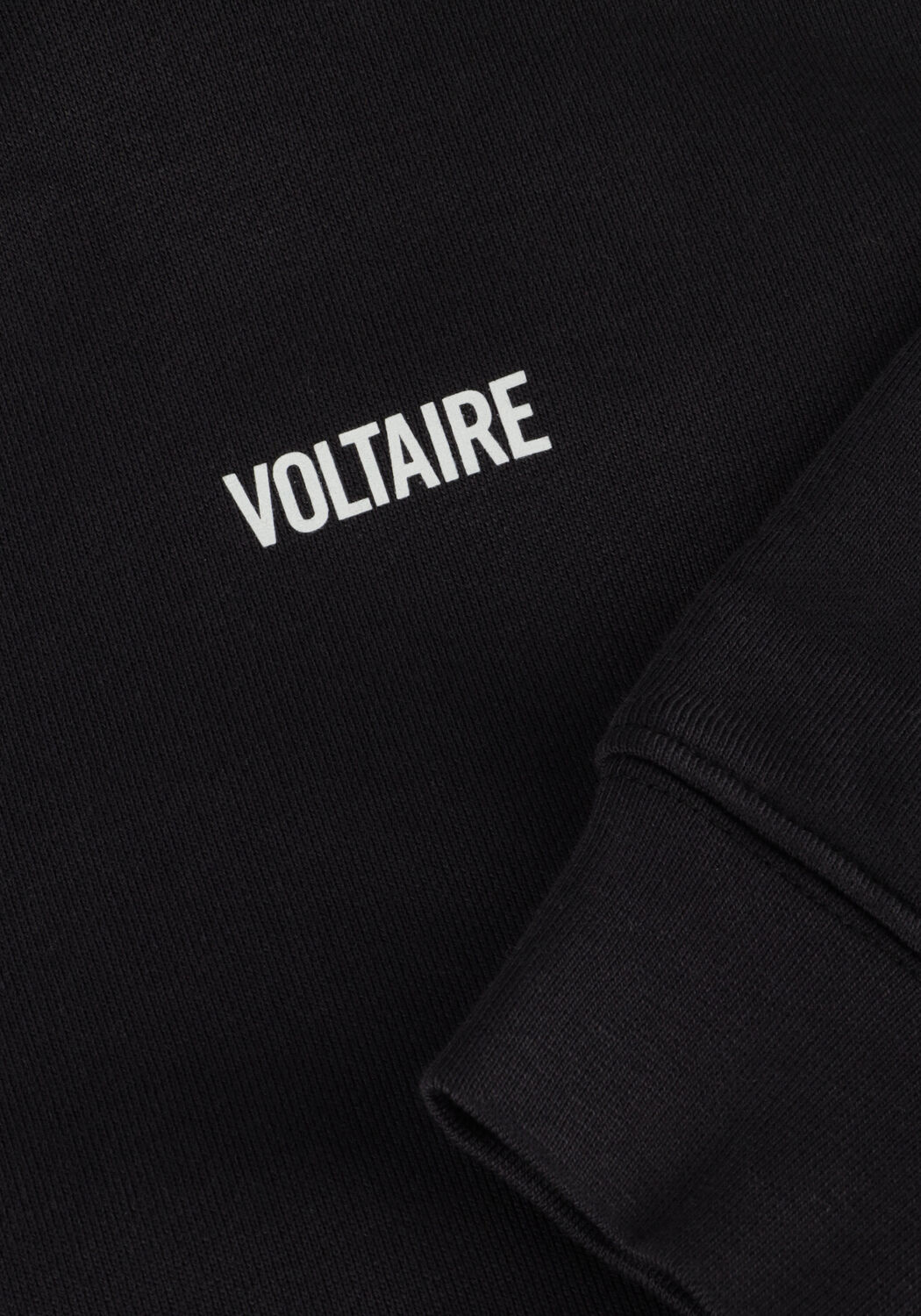 Schwarze ZADIG & VOLTAIRE Pullover & Cardigans X60172 HOODIE - large