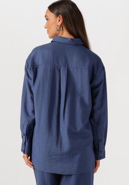 Blaue MSCH COPENHAGEN Blusen MSCHDISA SHIRT - large