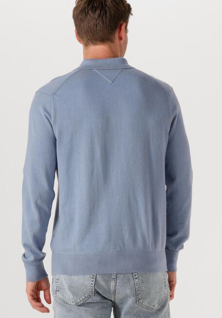 Hellblau TOMMY HILFIGER Pullover PIMA ORG CTN CASHMERE LS POLO - large