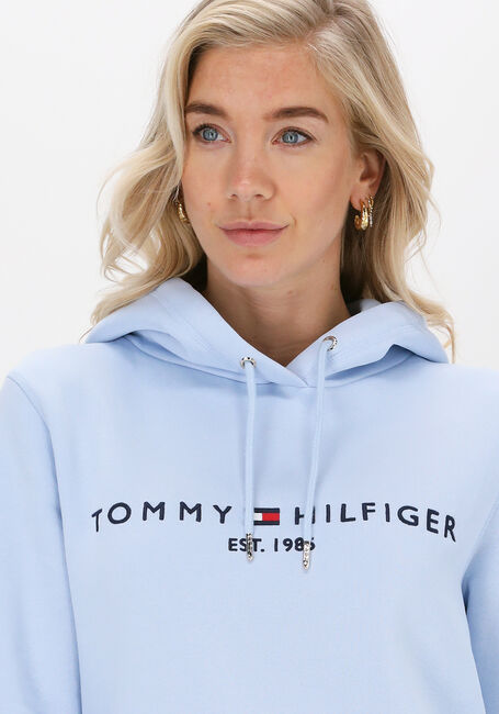 Hellblau TOMMY HILFIGER Sweatshirt REGULAR HILFIGER HOODIE - large