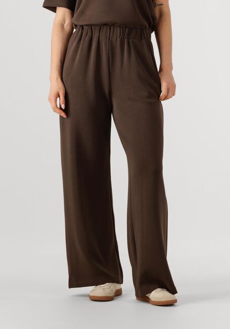 Braune SELECTED FEMME Hosen SLFTENNY RELAXED PANTS - large