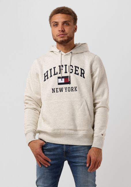 Hellgrau TOMMY HILFIGER Pullover MODERN VARSITY HOODY - large