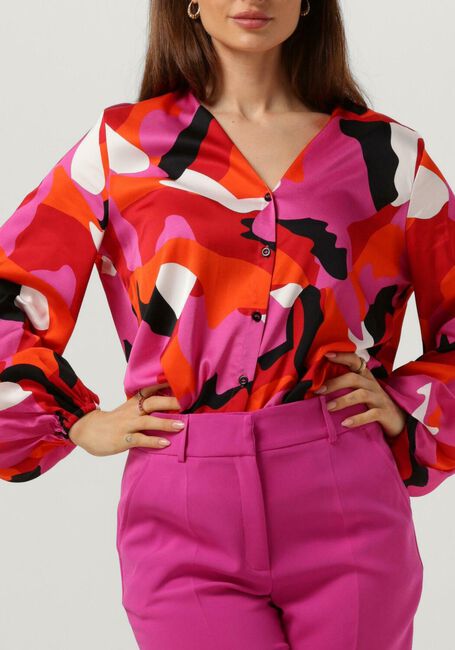 Fuchsie JANICE Blusen BLOUSE DAMES PRINT ABE - large