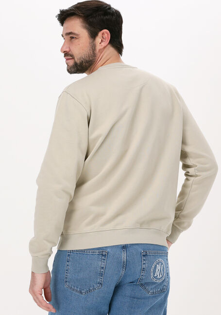 Sand BLS HAFNIA Pullover ESSENTIAL LOGO CREWNECK - large