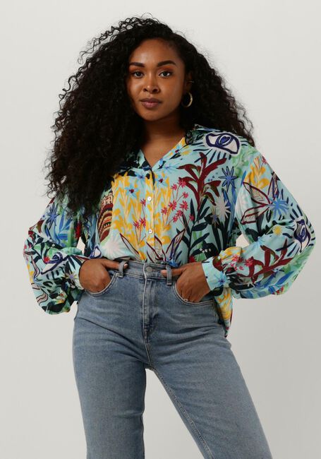 Blaue POM AMSTERDAM Blusen VIOLET 7150 - large