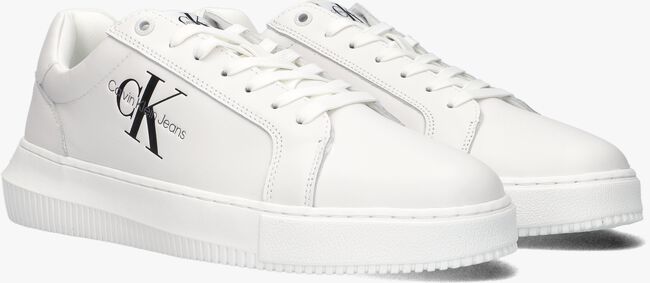 Weiße CALVIN KLEIN Sneaker low CHUNKY CUPSOLE - large