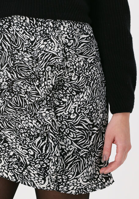 Schwarze SUNCOO Minirock JUPE FARAH - large