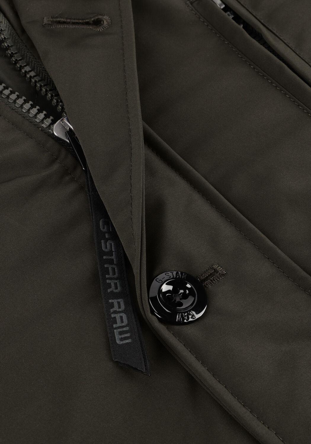 Graue G-STAR RAW Parkas VODAN PADDED HDD JKT - large