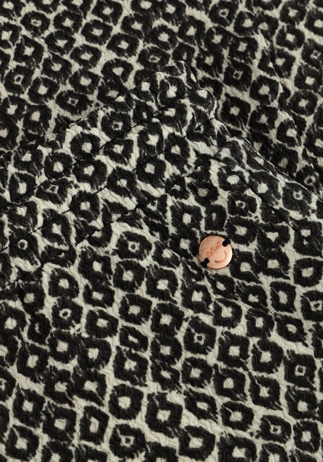 Beige NONO Schlaghose SADY IKAT FLARED PANTS - large