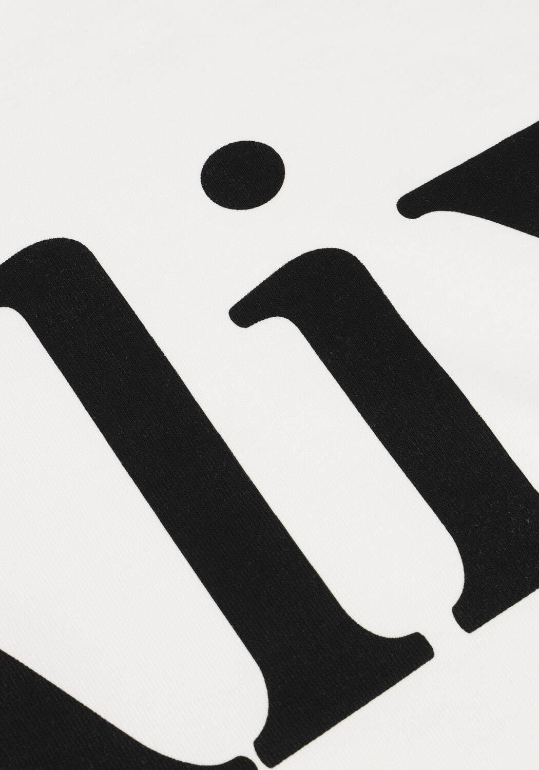 Wei&szlig;e ALIX THE LABEL T-shirt LADIES KNITTED ALIX T-SHIRT - large