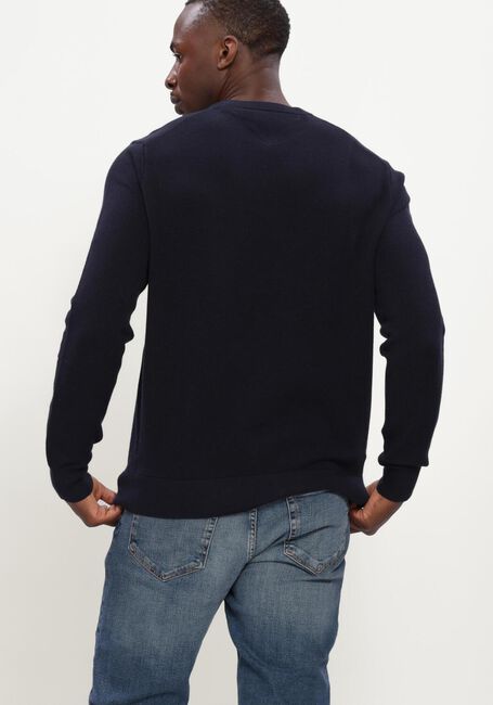 Dunkelblau TOMMY HILFIGER Pullover ESSENTIAL STRUCTURE CREW NECK - large