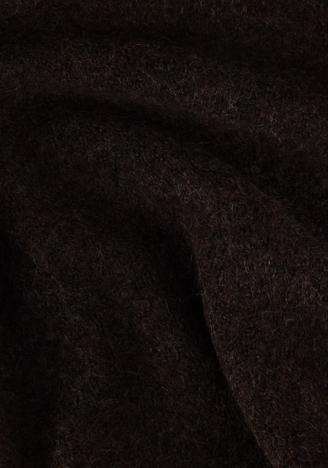 Braune CC HEART Pullover ELSA DIAMOND KNIT BLOUSE, SHORT SLEEVES - large