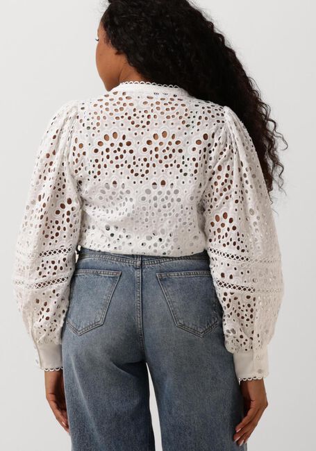Weiße CO'COUTURE Blusen VIOLA ANGLAISE TOP - large