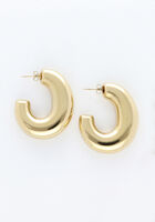Goldfarbig NOTRE-V Ohrringe EARRING BIG - medium