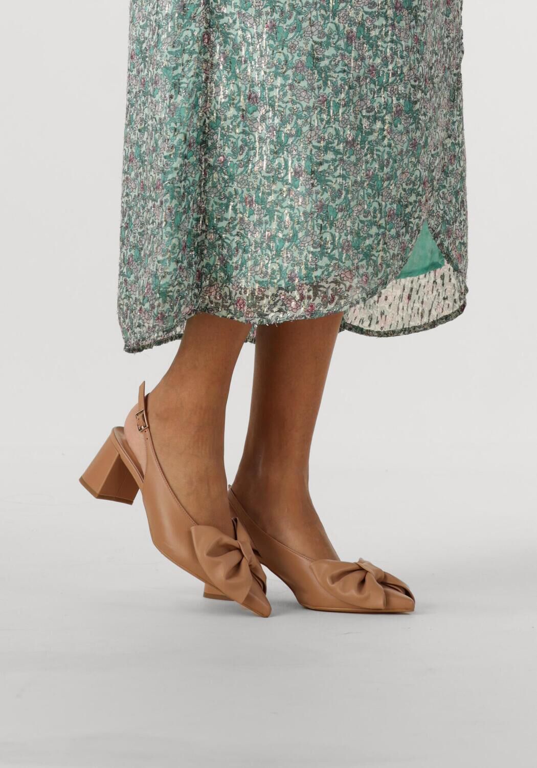 Beige NOTRE-V Slingbacks 35503 - large