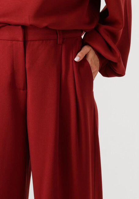 Rote MSCH COPENHAGEN Hosen MSCHHENRIKA HW PANTS - large