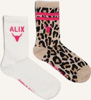 Weiße ALIX THE LABEL Socken LADIES KNITTED SOCKS Weiße ALIX THE LABEL Socken LADIES KNITTED SOCKS - medium