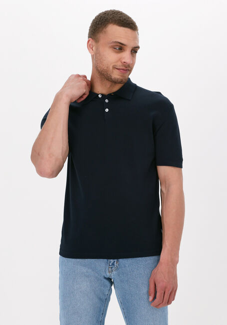 Dunkelblau THE GOODPEOPLE Polo-Shirt PLAN - large