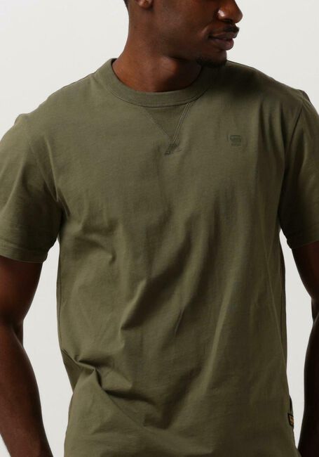 Olive G-STAR RAW T-shirt NIFOUS R T - large