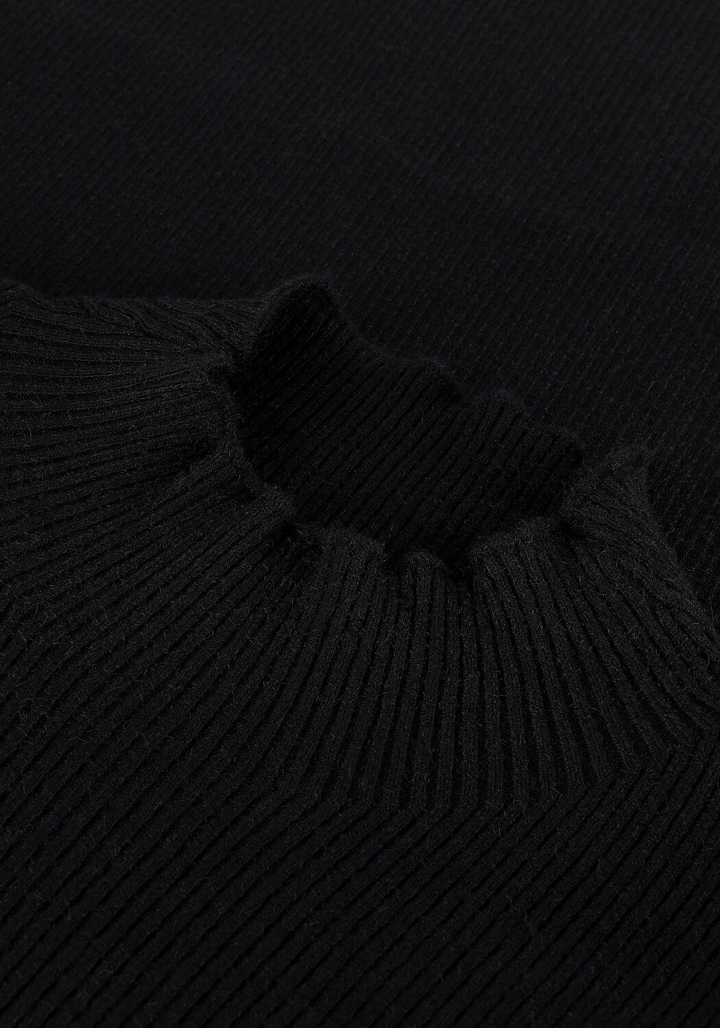 Schwarze MSCH COPENHAGEN Midikleid MALLORY LIKE LS DRESS - large