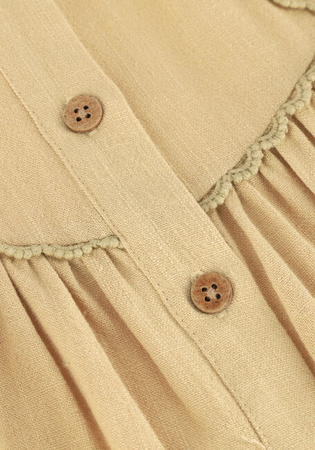 Camelfarbene LIL' ATELIER Minikleid NMFDAMLA SS LOOSE DRESS LIL - large