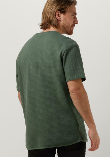 Olive PUREWHITE T-shirt TSHIRT WITH WAFFLE STRUCTURE - large