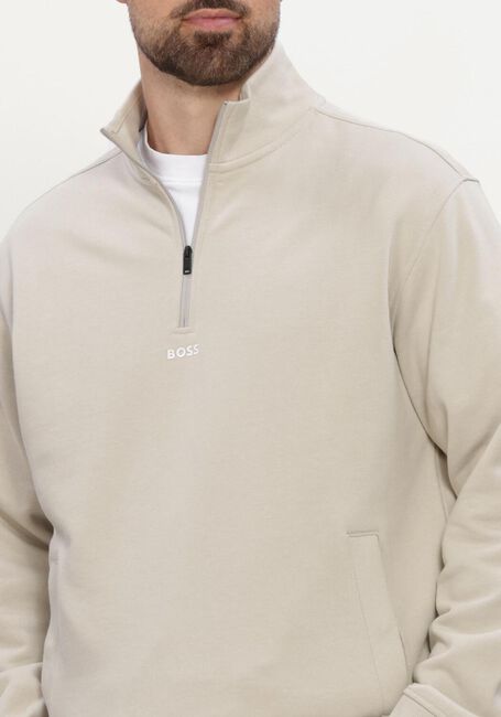 Beige BOSS ORANGE Sweatshirt ZE SMALLZIP - large