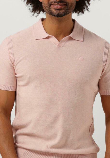 Hell-Pink DSTREZZED Polo-Shirt DS_MERCURY SHORT SLEEVE POLO - large