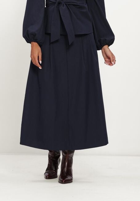 Dunkelblau CO'COUTURE Midirock LUNACC NEW POCKET PLEAT SKIRT - large
