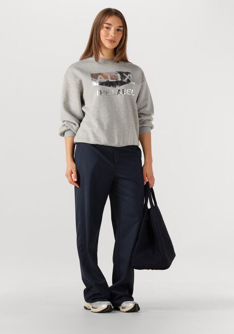 Dunkelblau ALIX THE LABEL Weite Hose LADIES WOVEN CLEAN PANTS - large