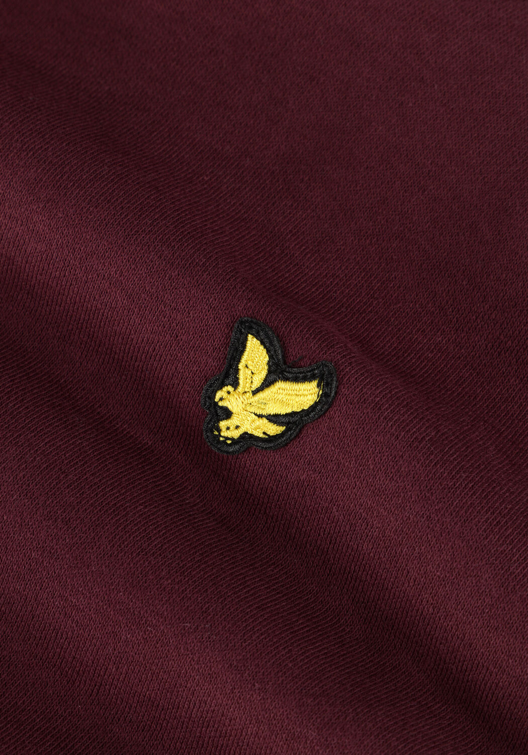 Rote LYLE & SCOTT Pullover CLASSIC OTH HOODY FLEECE - large