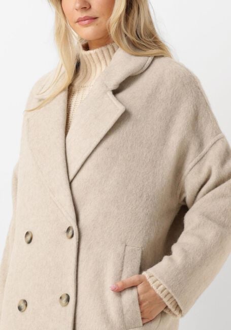 Beige DANTE6 Mäntel GILA WOOL COAT - large