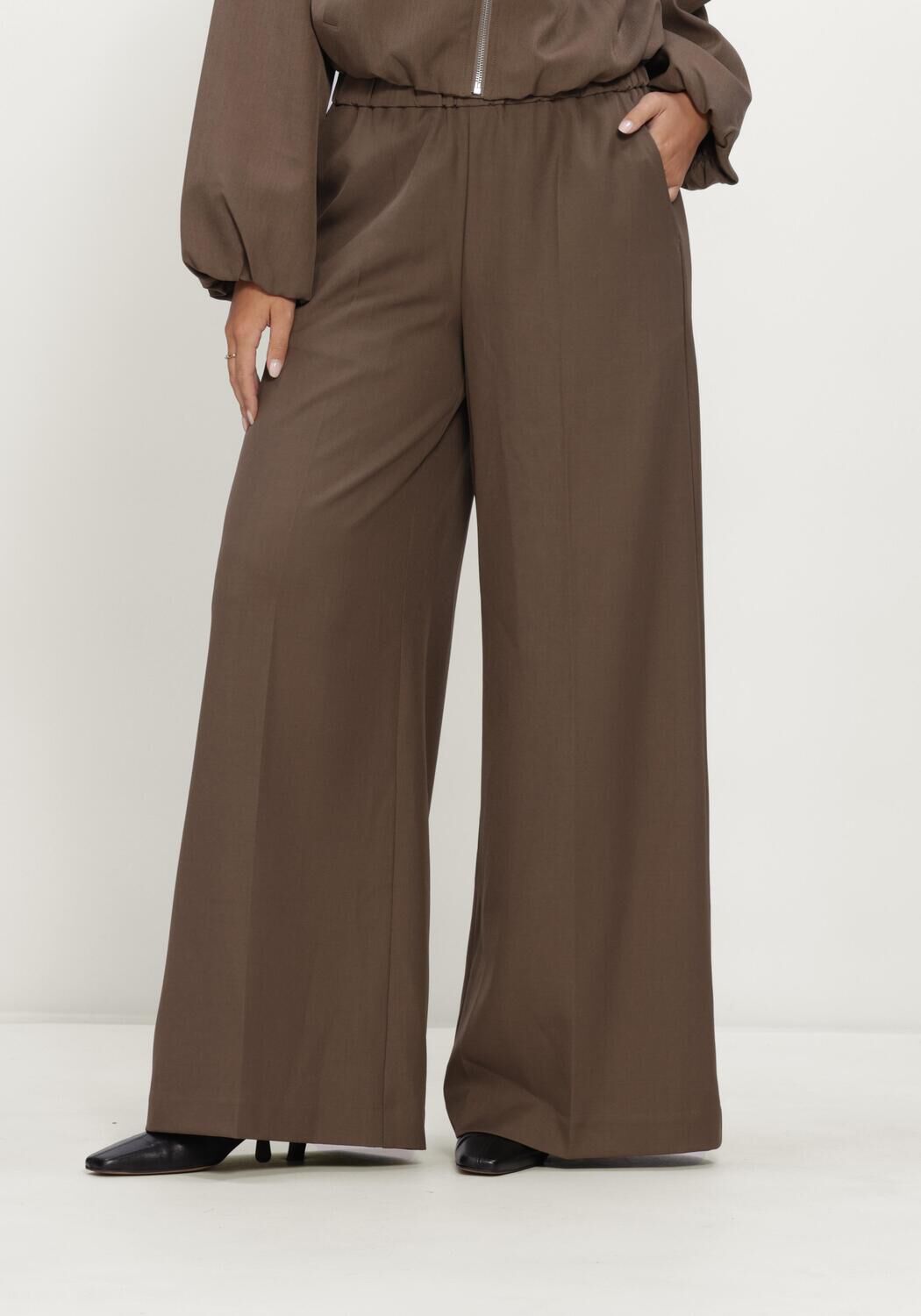 Braune NOTRE-V Weite Hose NV-IRINA - large