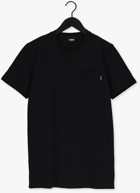Schwarze KULTIVATE T-shirt TS DAMON - large