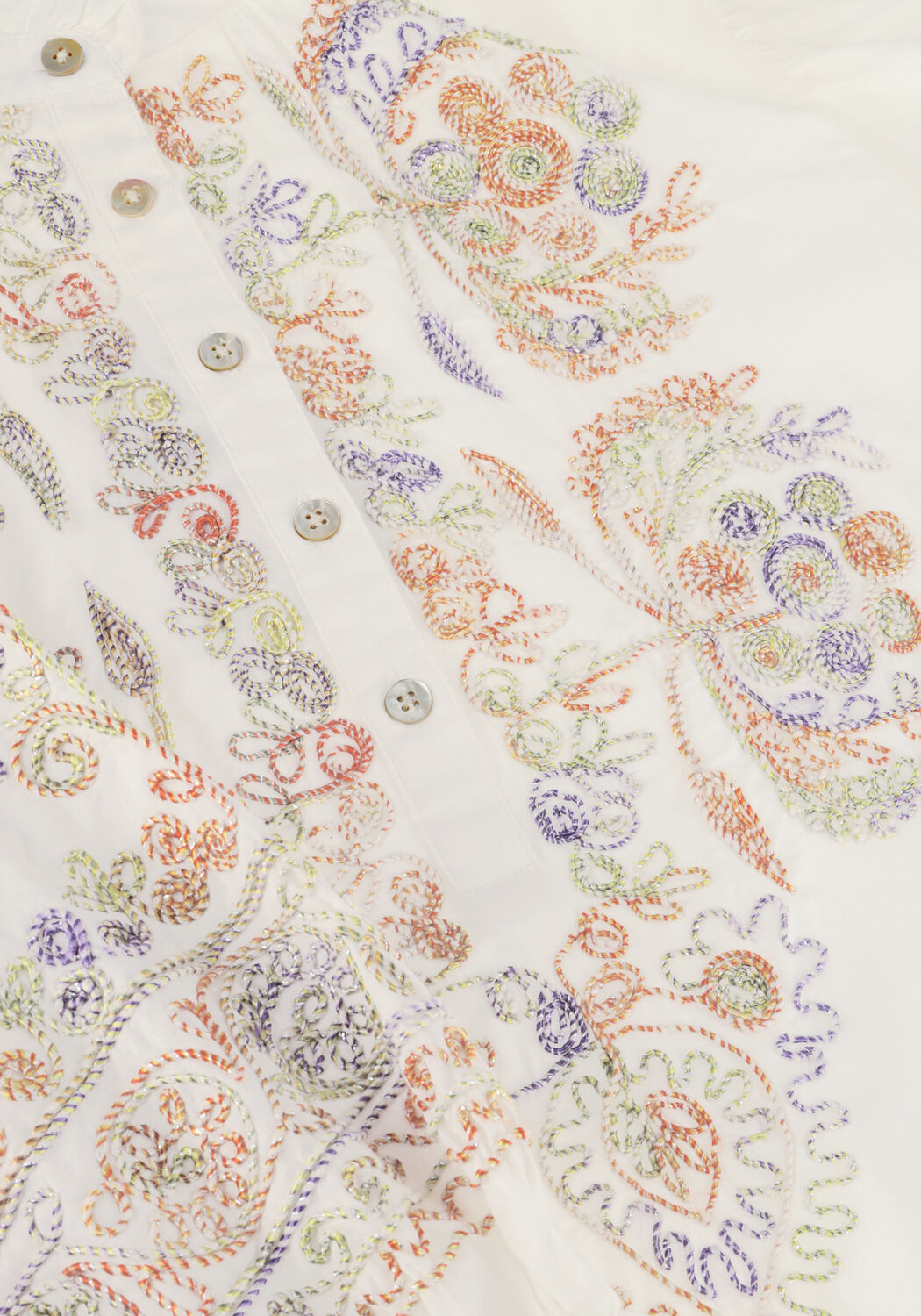 Creme ANTIK BATIK Blusen NEIL BLOUSE - large