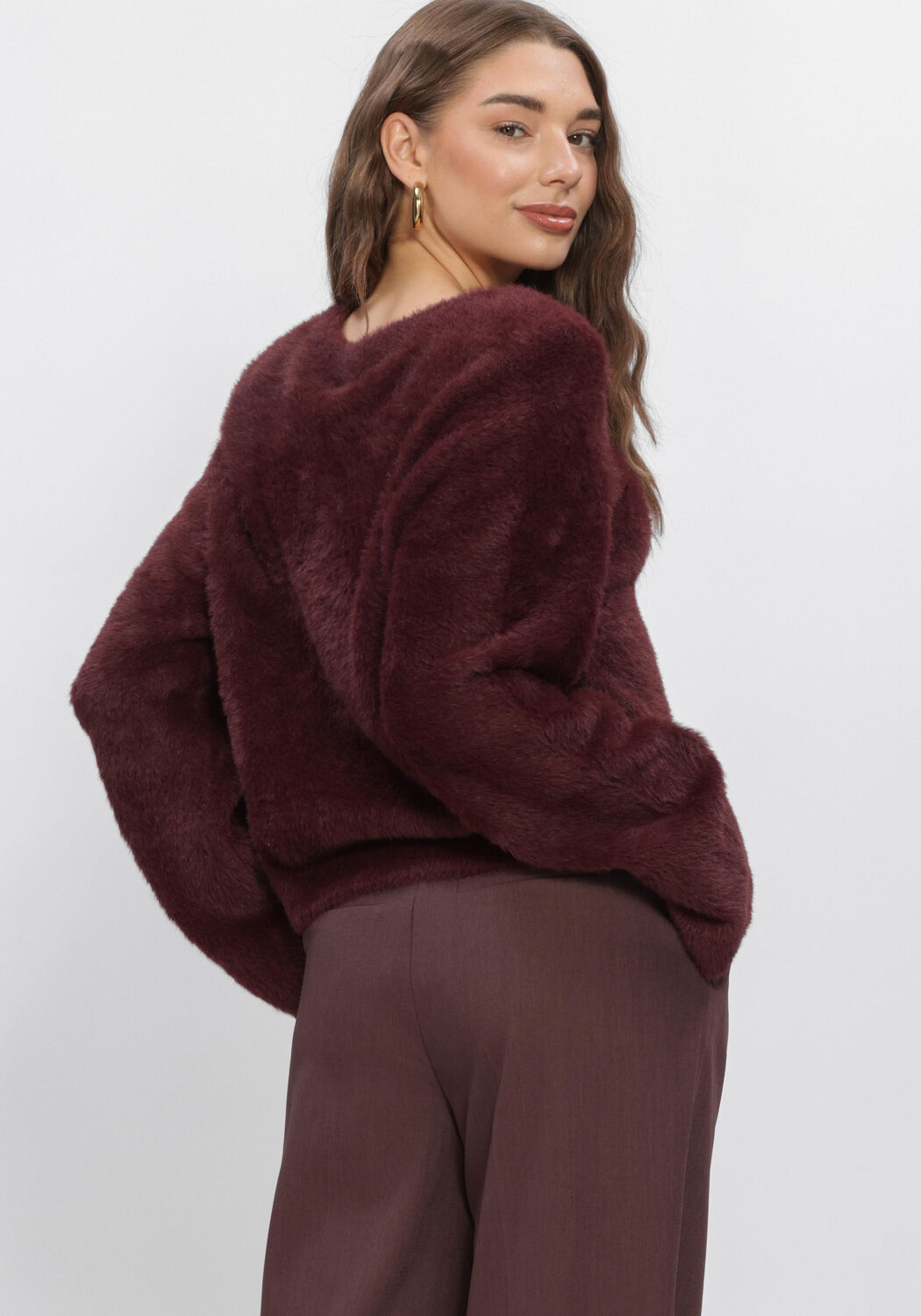 Bordeaux HARPER & YVE Pullover NINA-JU - large