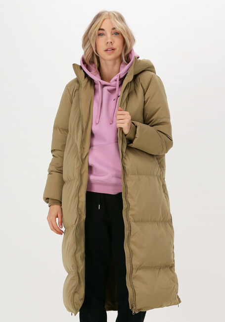 Olive Y.A.S. Wattierte Jack YASIRME LONG DOWN COAT S. - large