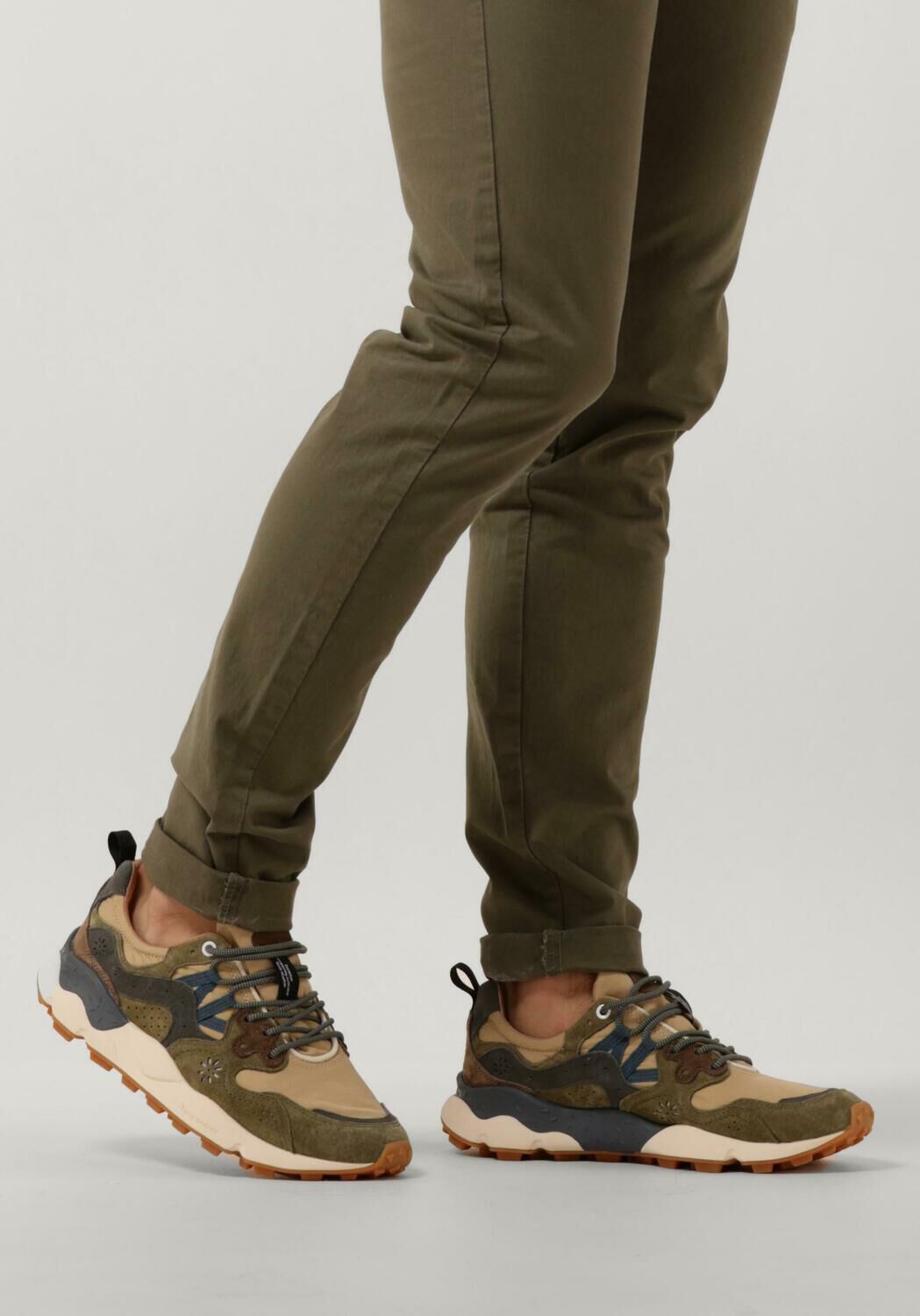 Gr&uuml;ne FLOWER MOUNTAIN Sneaker Low YAMANO 3 MAN - large