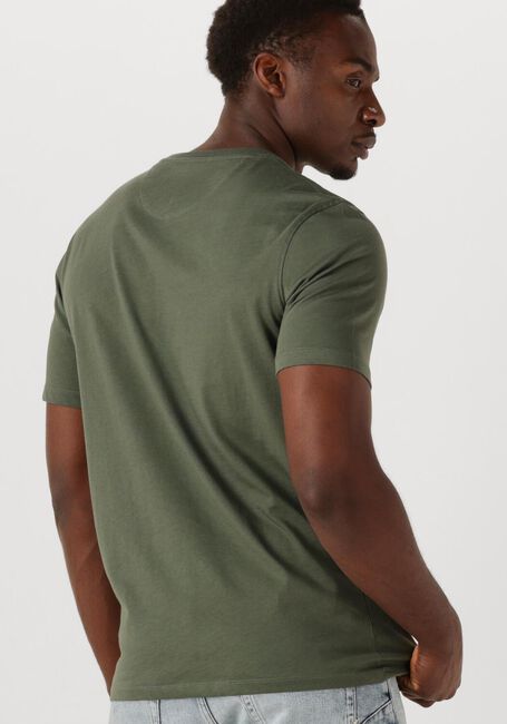 Dunkelgrün SCOTCH & SODA T-shirt SEASONAL CORE - REGULAR-FIT LOGO T-SHIRT - large