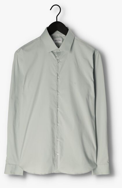 Minze CALVIN KLEIN Klassisches Oberhemd POPLIN STRETCH SLIM SHIRT - large