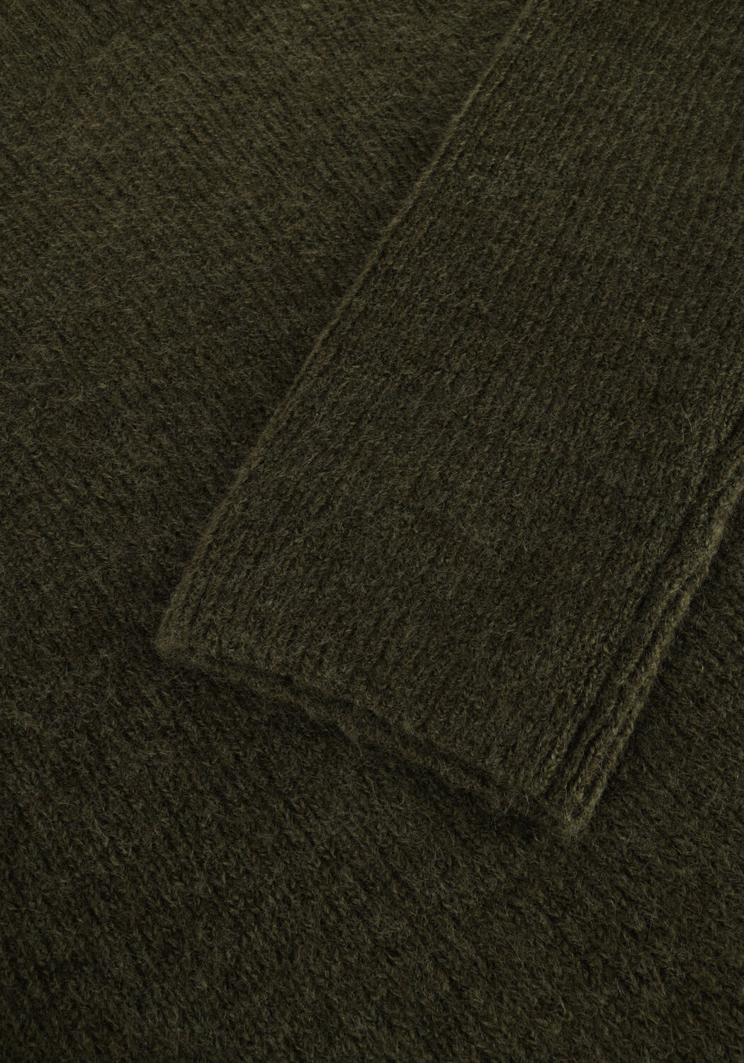 Gr&uuml;ne SELECTED WOMEN Midikleid SLFMALINE LS KNIT DRESS HIGH NECK - large